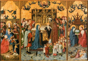 Altarbild der sieben Freuden Mariens